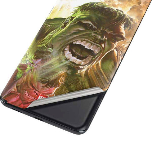 Marvel Hulk Savage Hulk Galaxy S21 Plus 5G Skin